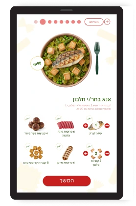 מסך סופי, בחירת חלבון